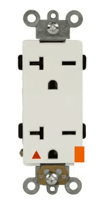 Isolated Ground 20A Decorator Duplex Receptacle