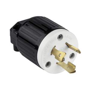 Industrial Grade Locking Plug, 20A, L5-20P