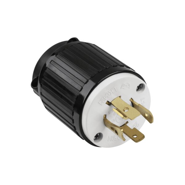 Industrial Grade Locking Plug, 20A, L14-20P