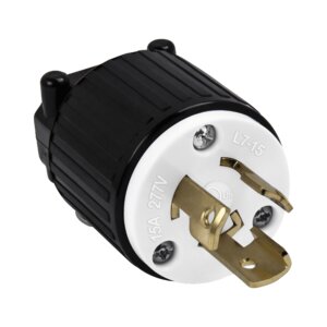 Industrial Grade Locking Plug, 15A, L7-15P