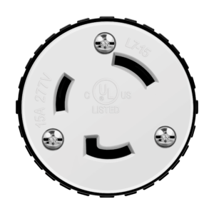 Industrial Grade Locking Cord Connector, 15A, L7-15C
