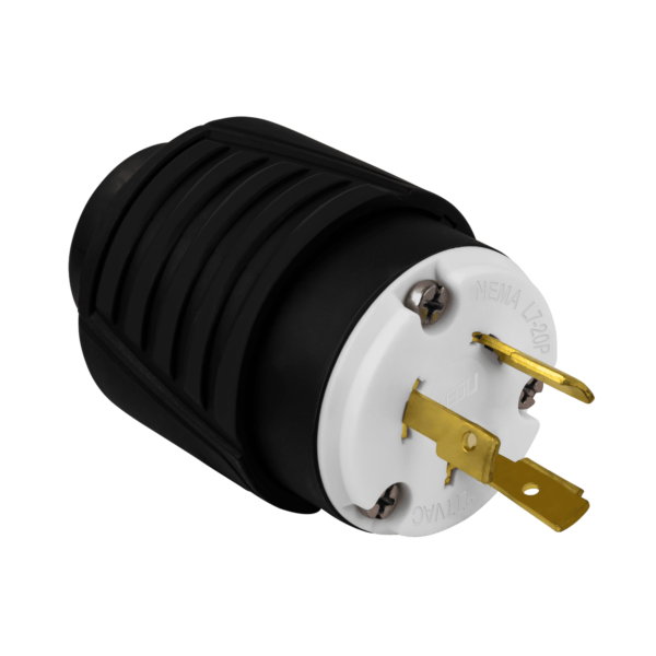 Industrial Grade Locking Plug, 20A, L7-20P