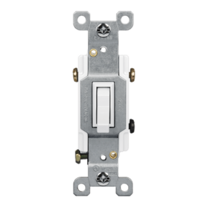 Residential Grade 15A Toggle Switch, Three-Way