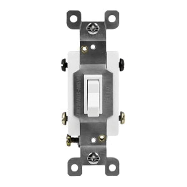 Residential Grade 15A Toggle Switch, Four-Way