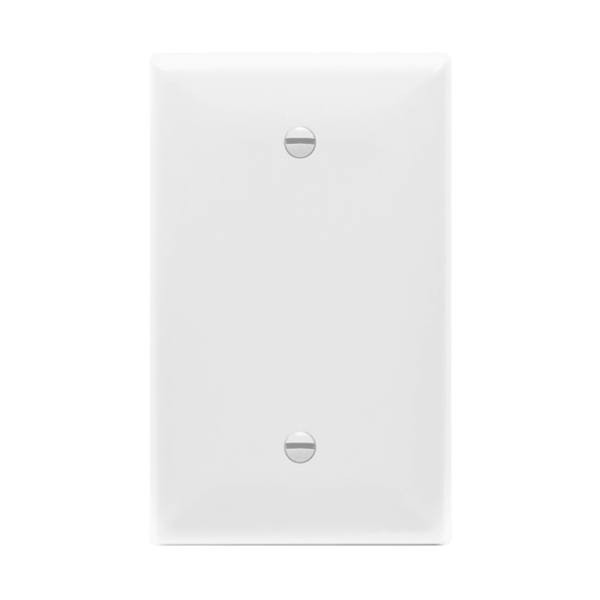 Blank Cover One-Gang Wall Plate, Oversize