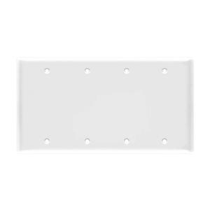 Blank Cover Four-Gang Wall Plate