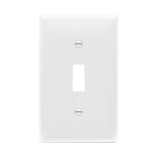 Toggle Switch One-Gang Wall Plate