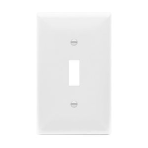 Toggle Switch One-Gang Wall Plate, Mid-Size