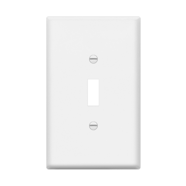 Toggle Switch One-Gang Wall Plate, Oversize