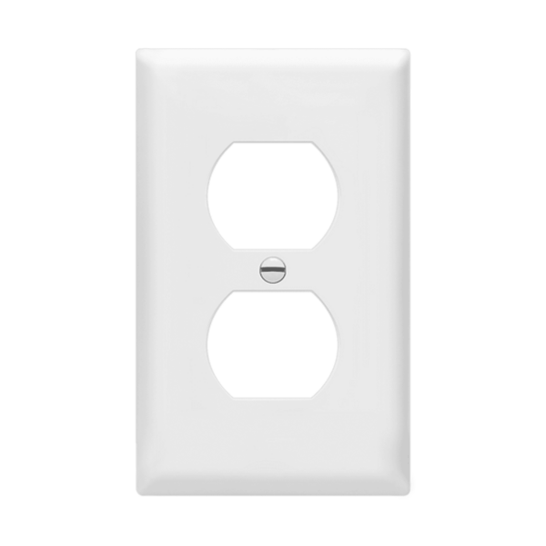Duplex Receptacle One-Gang Wall Plate