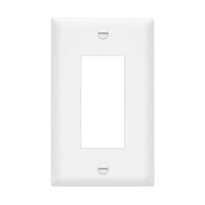 Decorator/GFCI One-Gang Wall Plate, Mid-Size