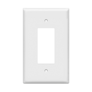 Decorator/GFCI One-Gang Wall Plate, Oversize