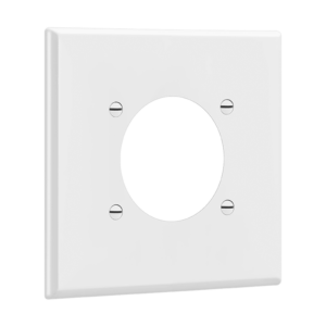 Single Receptacle Power Outlet Wall Plate