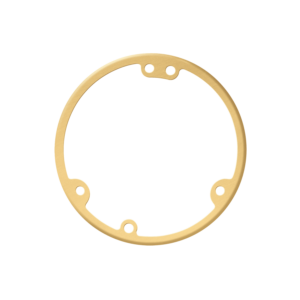 Brass  4" Round Floor Box Trim Ring