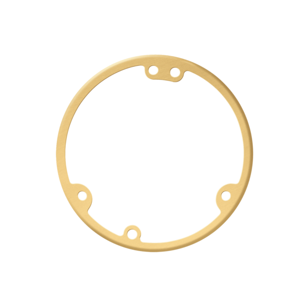 Brass  4" Round Floor Box Trim Ring