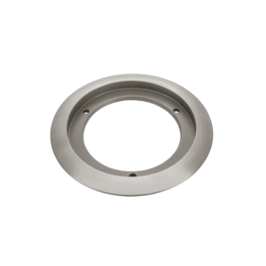 Nickel-Plated Brass 5.25'' Recessed Flange for 4" Round Floor Box Covers