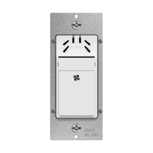 Humidity Sensor Wall Switch, Neutral Wire Required, Single Pole