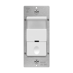 180° PIR Occupancy/Vacancy Motion Sensor Wall Switch with Built-In Night Light, Neutral Wire Required, Single Pole