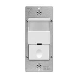 180° PIR Occupancy/Vacancy Motion Sensor Wall Switch, Neutral Wire Required, Single Pole or 3-Way