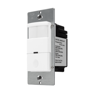 180° PIR Occupancy/Vacancy Motion Sensor Wall Switch, Neutral Wire Required, Single Pole or 3-Way