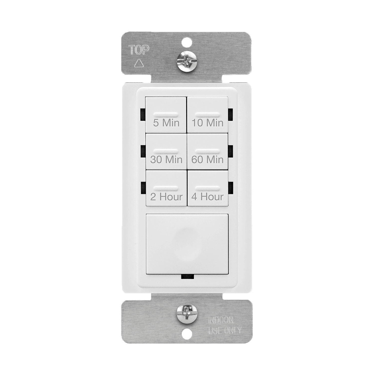 4-Hr 7-Button Countdown Timer Switch, No Neutral - ENERLITES