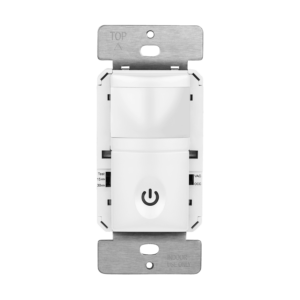 180° PIR Vacancy Motion Sensor Wall Switch, Secured Ground Wire Required, Single Pole