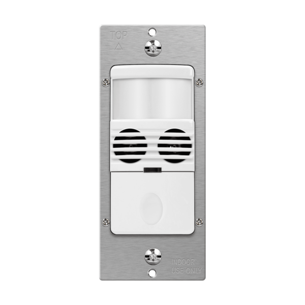 180° Dual-Technology Occupancy/Vacancy Motion Sensor Wall Switch, Neutral Wire Required, Single Pole