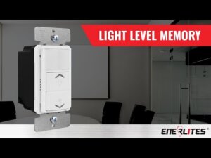 180° PIR Motion Sensor with LED Dimmer Wall Switch