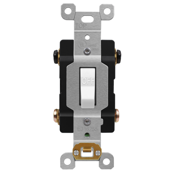 Industrial Toggle Switch 20A, Double Pole