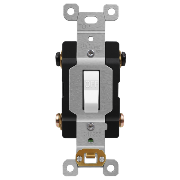Industrial Toggle Switch 30A, Double Pole