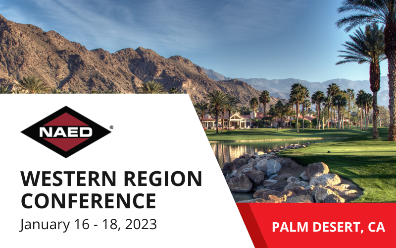 NAED Western Region Conference 2023 in Palm Dessert California